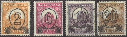 UNGHERIA 1931 - Corona E Cattedrale - 471B E 474B - Nuovi E Usati - Oblitérés
