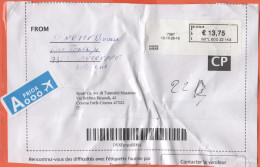 BELGIO - BELGIE - BELGIQUE - 2023 - Fragment - INT'L ECO Z2 1KG - € 13,75 - Viaggiata Da Autreppe Per Cesena, Italia - Briefe U. Dokumente