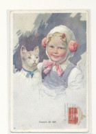 Illustrateur Enfant Et Chat - Feiertag, Karl - Sœurs De Lait - Feiertag, Karl