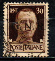 ITALIA RSI - 1944 - IMPERIALE CON SOVRASTAMPA GNR - VALORE DA 30 CENT. - USATO - Used