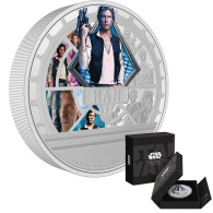 Niue 10 Dollars 2023 Star Wars Classic Color Han Solo 3 Oz Silver Coin Zilveren Munt Silber Proof - Autres – Océanie