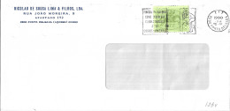 Portugal Cover INDAGUE NO CORREIO Slogan Cancel - Cartas & Documentos