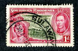 57 BCXX 1937 Scott # 38 Used (offers Welcome) - Southern Rhodesia (...-1964)