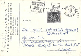 Portugal Card IV CONGRESSO DA UNIÃO IBÉRICA DE ZOOS 90º ANO DO ZOO DE LISBOA Slogan Cancel - Lettres & Documents