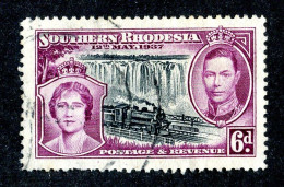 70 BCXX 1937 Scott # 41 Used (offers Welcome) - Southern Rhodesia (...-1964)