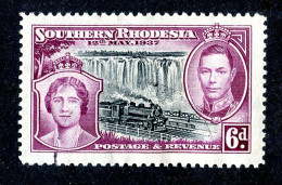 71 BCXX 1937 Scott # 41 Used (offers Welcome) - Southern Rhodesia (...-1964)