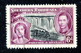 72 BCXX 1937 Scott # 41 Used (offers Welcome) - Southern Rhodesia (...-1964)