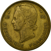 Monnaie, French West Africa, 25 Francs, 1956, TTB, Aluminum-Bronze, KM:7 - Altri & Non Classificati