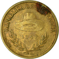 Monnaie, Nicaragua, Cordoba, 1987, TTB, Aluminum-Bronze, KM:59 - Nicaragua