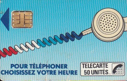 K03/610 - SC3  PØ7 Noire - 50 Unités - (verso : 6 N° Encadrés) - Telefonschnur (Cordon)