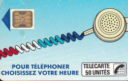 K08/610 - SC4on  PØ7 - 50 Unités - (verso : 6 N° Encadrés) - Telefonschnur (Cordon)