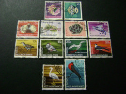 Cocos (Keeling) Islands - 1969 Decimal Currency Definitive Stamps Set Of 12 (SG 8-19) - Used [Sale Price] - Cocos (Keeling) Islands