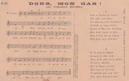 CHANSON(DORS MON PETIT GAS) BOTREL - Contes, Fables & Légendes