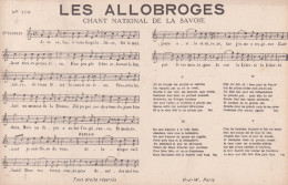 CHANSON(LES ALLOBROGES) SAVOIE - Contes, Fables & Légendes