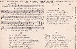 CHANSON(LE VIEUX MENDIANT) - Contes, Fables & Légendes