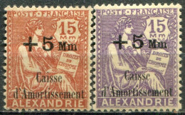 ALEXANDRIE - Y&T  N° 83-84 * - Unused Stamps