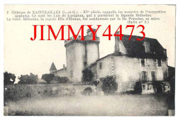 CPA - Château De XAINTRAILLES (L.-et-G.) + Texte ( Canton De Lavardac ) N° 2 - - Lavardac