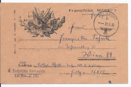 Dt.- Reich (001124) Französische Feldpostkarte!! Gelaufen Mit Deutscher Feldpost Am 30.5.1940 - Feldpost 2e Guerre Mondiale
