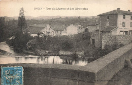 FRANCE - Boen - Vue Du Lignon Et Des Abattoirs - Carte Postale Ancienne - Otros & Sin Clasificación