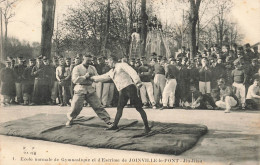 MILITARIA - Joinville - École Normale Militaire De Gymnastique Et De L'escrime - Jiu-Jitsu - Carte Postale Ancienne - Other & Unclassified