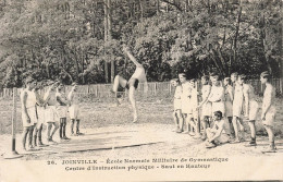 MILITARIA - Ecole Normale Militaire De Gymnastique - Saut En Hauteur - Joinville - Carte Postale Ancienne - Autres & Non Classés