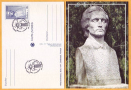 2005 Moldova Moldavie Moldau  FDC  Mihai Eminescu, Stefanesti , Floresti  Bust - Moldavië