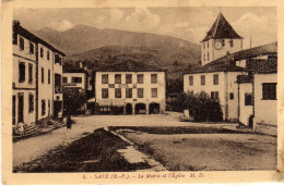 Sare La Mairie Et L'eglise - Sare