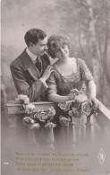 COUPLE - Couple Sur Un Balcon - Vous Savez Combien Ma Tendresse Est Vive - Carte Postale Ancienne - Koppels