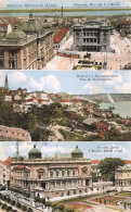 SERBIE - Belgrade - Vue Sur Le Danube, De Kalimegdan Et L'ancien Palais Royal - Colorisé - Carte Postale Ancienne - Servië