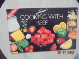 Light Cooking With Beef And Nutri-Facts - Mary Jo Feeney, San Francisco Kitchens - California Beef Council - Nordamerika