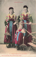 FOLKLORE - Costumes - L'Ariège Pittoresque - Groupe De Bethmalaises - Carte Postale Ancienne - Costumes