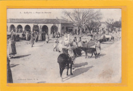 ALGERIE - DJELFA - Place Du Marché - Animation - A 8057 / 58 - Djelfa