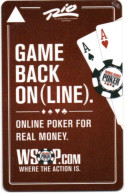 Casino Poker Restaurant Carte RIO Card (F 71) - Casinokaarten