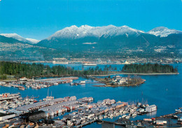 Canada Postcard Vancouver Seaport Coal Harbour Stanley Park Burrard Inlet - Vancouver