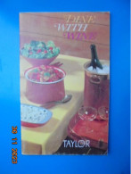 Dine With Wine [1962 Edition] - Taylor Wine Company - American (US)