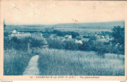 95 CHAMPAGNE SUR OISE VUE PANORAMIQUE - Champagne Sur Oise