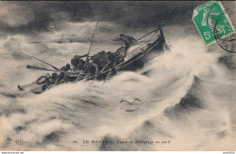 76 LE HAVRE CANOT DE SAUVETAGE EN PERIL - Cap De La Hève