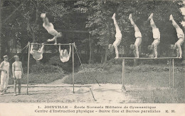 FRANCE - Joinville Le Pont - Ecole Normale Militaire De Gymnastique - Barres Fixe Et Parallèles - Carte Postale Ancienne - Joinville Le Pont