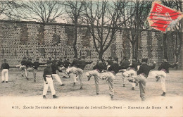FRANCE - Joinville Le Pont - Ecole Normale Militaire De Gymnastique - Exercice De Boxe - Carte Postale Ancienne - Joinville Le Pont