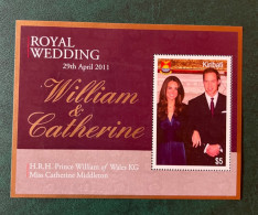 Kiribati 2011 - Royal Wedding - Prince William And Catherine Middleton. - Kiribati (1979-...)