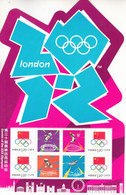 CHINA 2012-17 London Olympic Flag Emblem Special Mini-pane - Sommer 2012: London