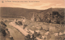 BELGIQUE - La Roche - Panorama Avec Le Vieux Château - Vue Prise Corumont - Carte Postale Ancienne - La-Roche-en-Ardenne