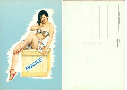 PIN-UP RISQUE BATHING BEAUTY SWIMSUIT - 1960s (TEM407/2) - Pin-Ups