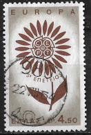 GREECE Rural "980" On 1964 Europe CEPT  4.50 Dr. Brown Vl. 924 - Maschinenstempel (Werbestempel)