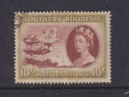SOUTHERN RHODESIA  - 1953 Definitive 10s Used As Scan - Southern Rhodesia (...-1964)