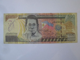 Philippines 500 Piso 2005 Banknote,see Pictures - Philippines