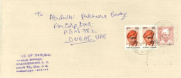 INDIA : 2018 - STAMP COVER TO  DUBAI. - Storia Postale