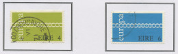 Irlande - Ireland - Irland 1971 Y&T N°267 à 268 - Michel N°265 à 266 (o) - EUROPA - Usados