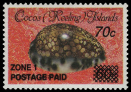 Kokos-Inseln 1991 - Mi-Nr. 242 ** - MNH - Meeresschnecken / Marine Snails - Cocos (Keeling) Islands