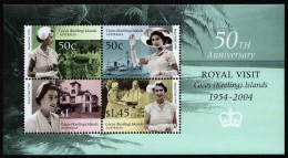 Kokos-Inseln 2004 - Mi-Nr. Block 15 ** - MNH - Queen Elizabeth - Cocos (Keeling) Islands